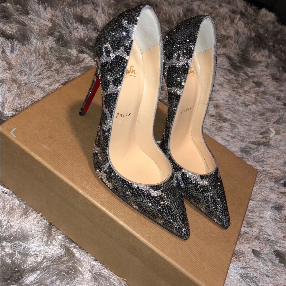 So Kate Strass Leopard 120 Christian Louboutin